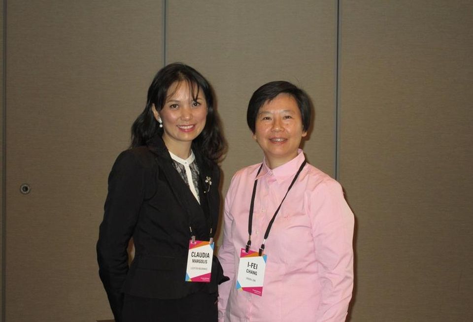 Claudia Margolis and I-Fei Chang