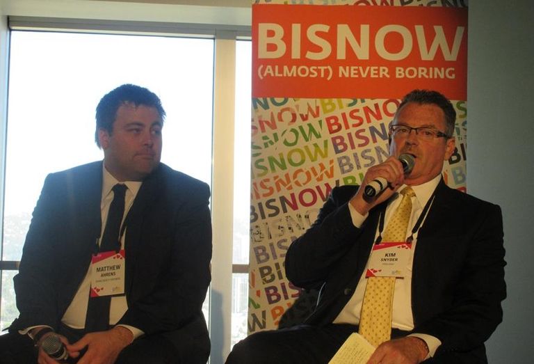 Rising Realty Partners SVP Matt Ahrens and Prologis President- Southwest Region Kim Snyder