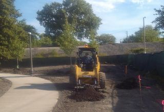 dirt bulldozer