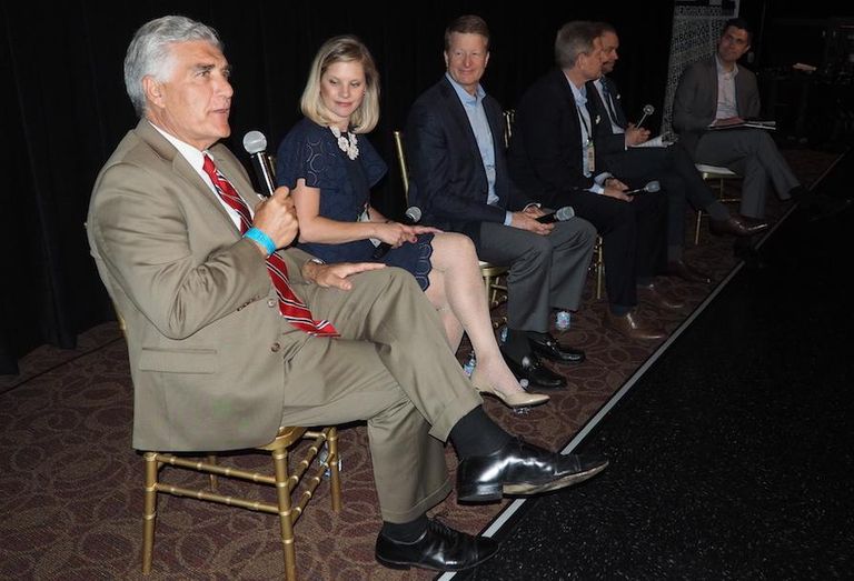 Lerner's Art Fuccillo, Tritec's Patricia Mayhew, Rappaport's Henry Fonvielle, Knutson Cos.' Donald Knutson, Calkain Cos.' Jonathan Hipp and Walsh, Colucci's Andrew Painter