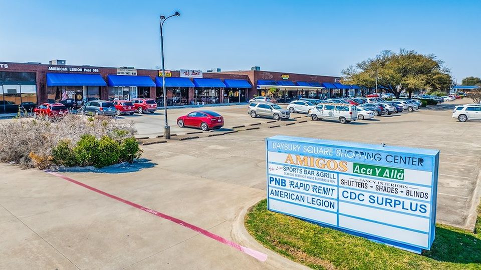 Baybury Square Shopping Center.