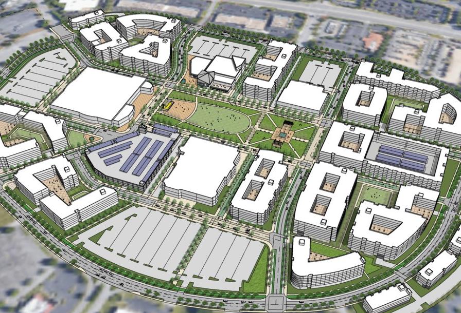 The Global Villages redevelopment proposal for Gwinnett Place Mall