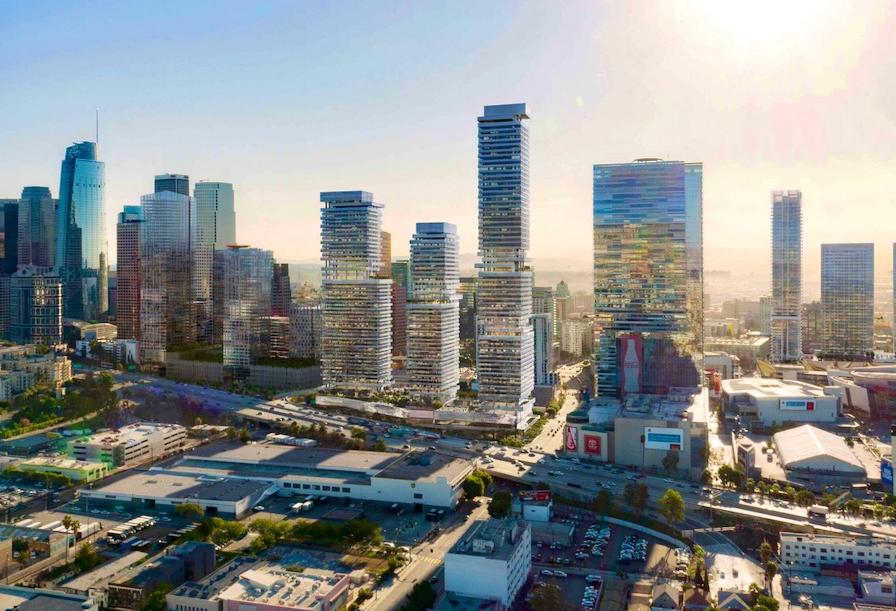 City Century's proposed Olympia project in downtown Los Angeles