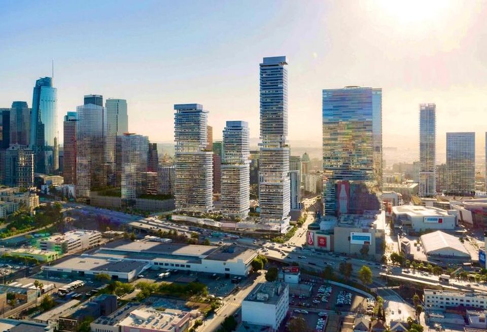 City Century's proposed Olympia project in downtown Los Angeles
