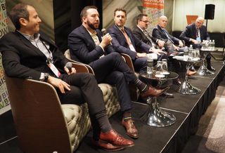 CohnReznick's Ira Weinstein, Develop's Steve Glickman, Morris Manning & Martin's Matthew Peurach, Baker Mckenzie's Dan Cullen, DMPED's Jonathan Kayne and Miles & Stockbridge's Jerome Allen Breed