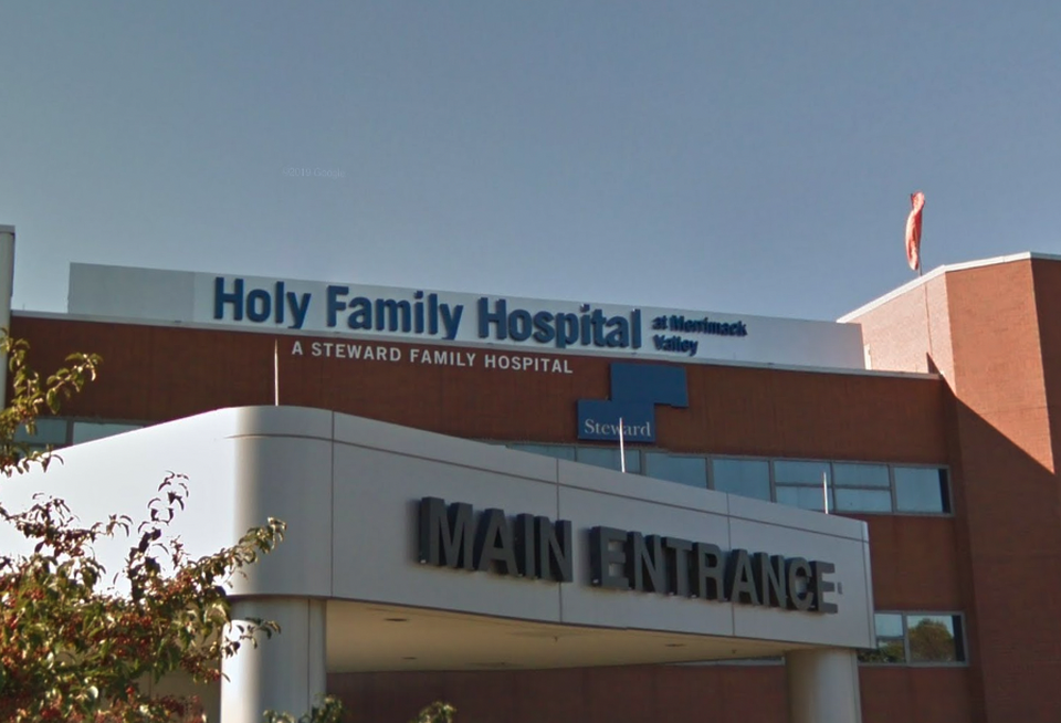 Holy Family Hospital at Merrimack Valley in Haverhill, Massachusetts.