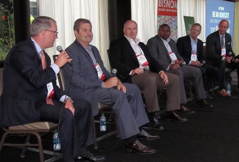 Panel at Bisnow's Downtown Dallas event May '16