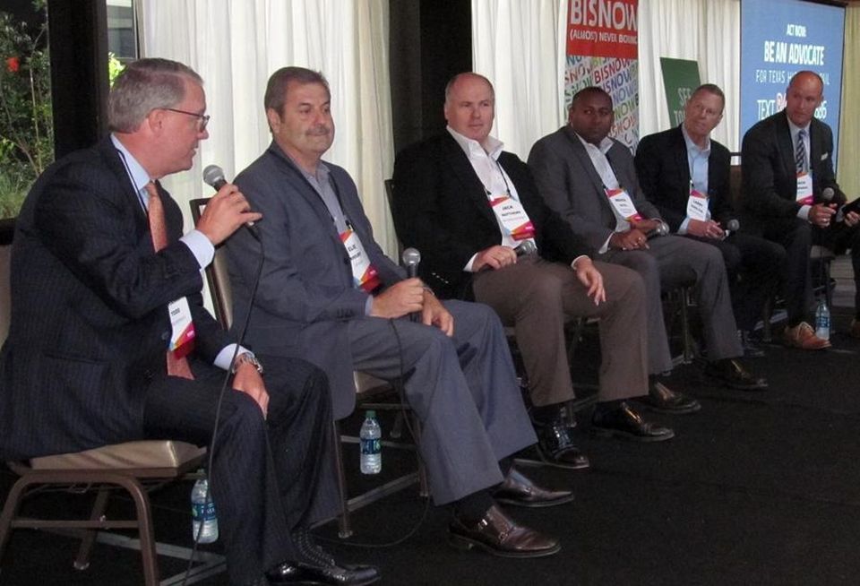 Panel at Bisnow's Downtown Dallas event May '16