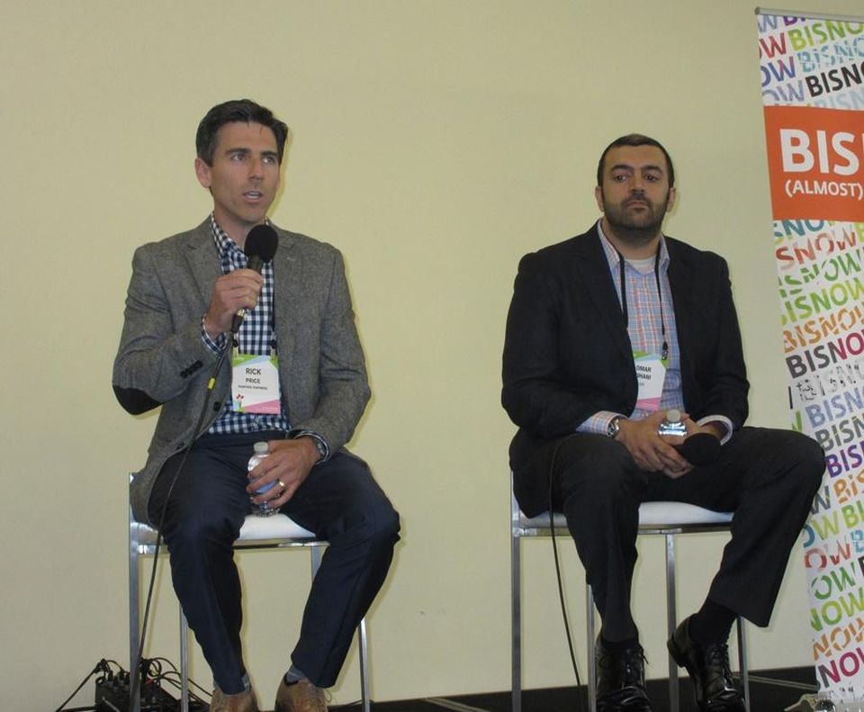 Raintree Partners vice president of Development Rick Price and UDR senior director Omar Rihani.
