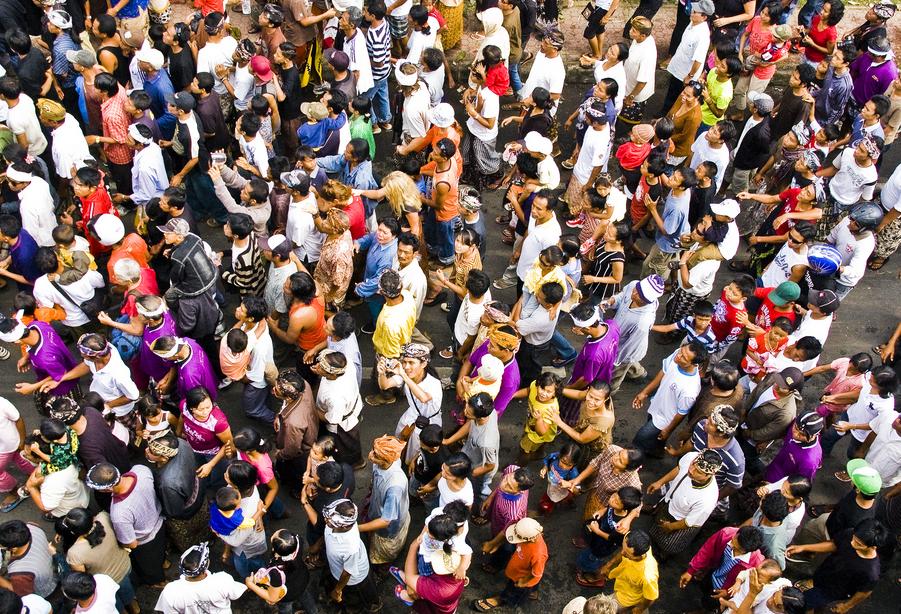 crowd