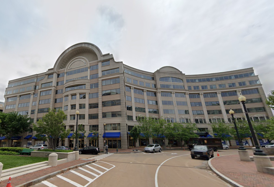 The office building at 1250 Maryland Ave. SW, part of the Portals complex. 