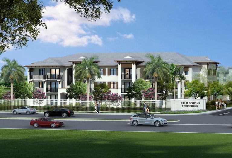 Palm Spring Residences Rendering Mast Capital YMCA Site Palm Beach County Florida