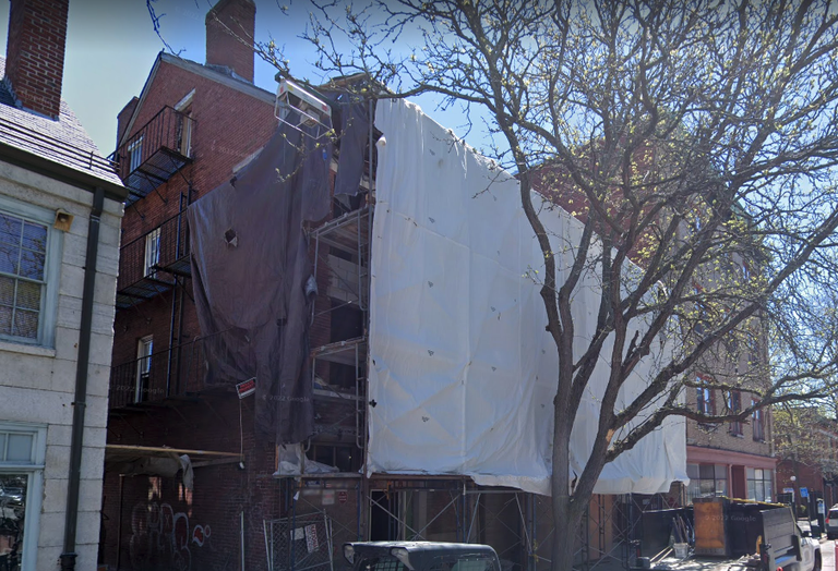 An 1820s-era Lowell hotel is being redeveloped into a new mixed-use building. 