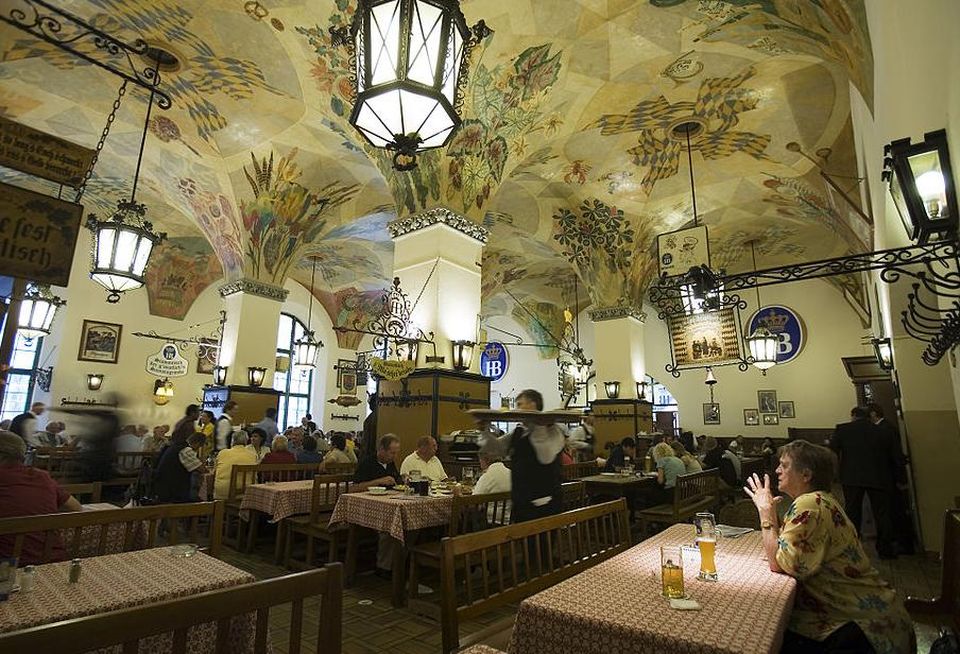 Munich beer hall Germany