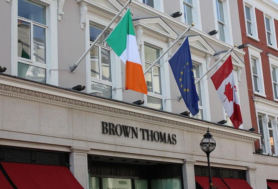 Brown Thomas department store Selfridges Dublin Grafton Street