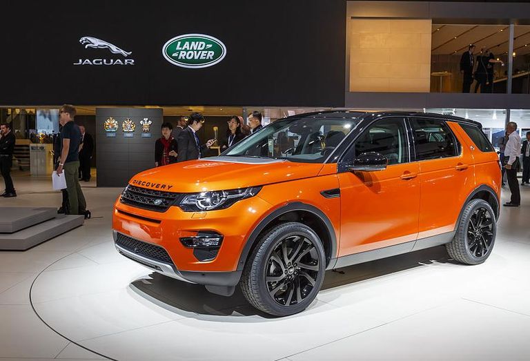 Land Rover electric vehicle