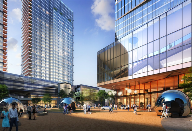 View at Tysons plaza rendering