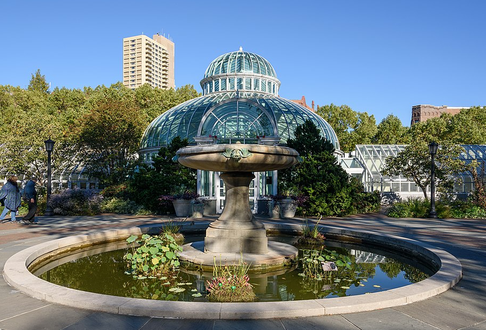 Brooklyn Botanic Garden, where another proposed development that could cast long shadows across greenhouses that are home to rare, light-sensitive plant species is facing political and public opposition.