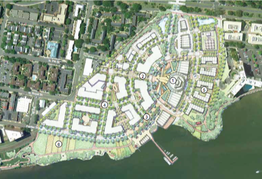 Alexandria Potomac River Green development concept Old town north generating station