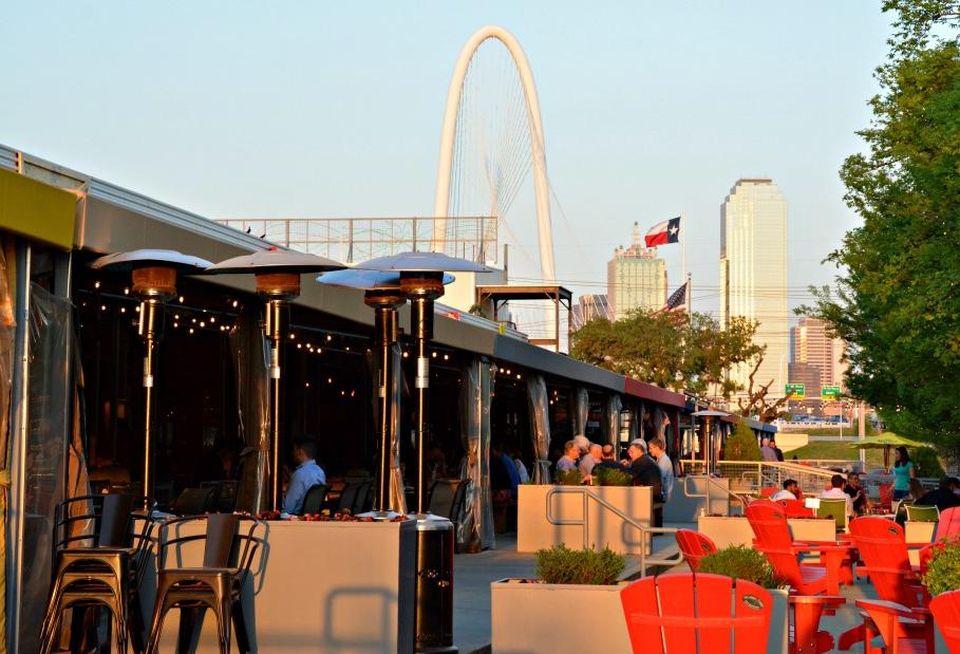 Trinity Groves, Dallas skyline