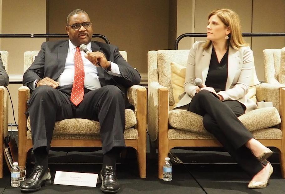 Akin Gump's Tony Pierce and Gensler's Kimberly Sullivan