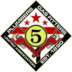Plumbers & Gasfitters Local 5 Logo
