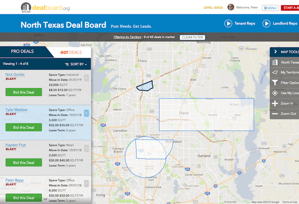 Dealboard.org screen shot