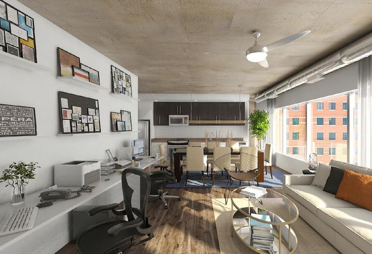e-lofts apartment office
