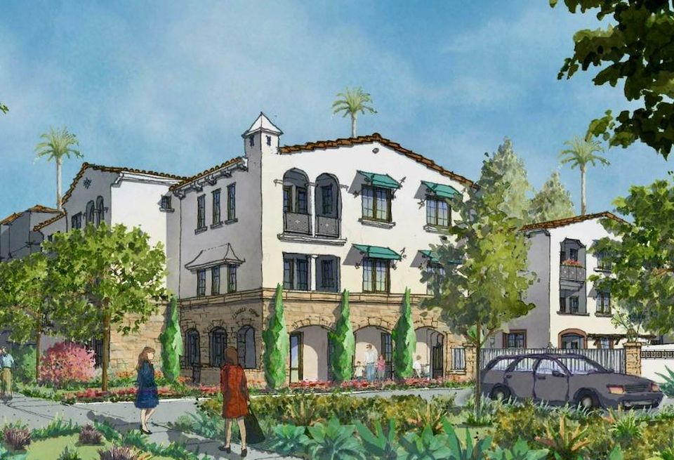 Rendering of Innovative Housing Opportunities' El Verano Apartments, a 54-unit affordable housing community in Anaheim