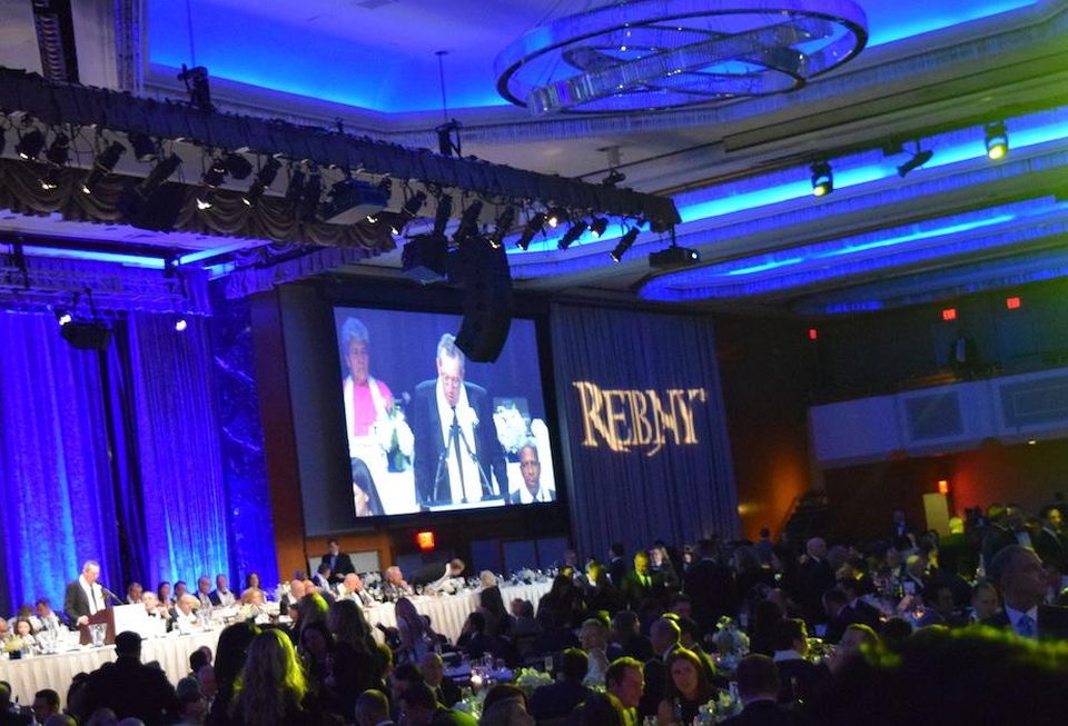 Like in years past, the 124th REBNY banquet was held in the Grand Hyatt hotel in Midtown Manhattan