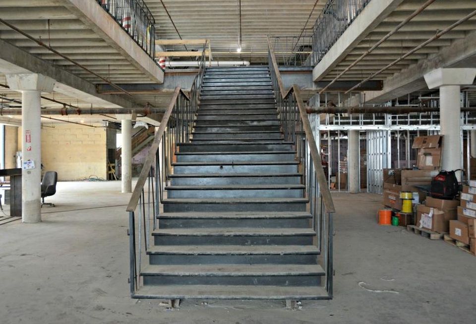 In mid-June, 1808 Good Latimer Expy will open as a newly renovated mixed-use development anchored by co-working concept GoodWork. The 55k SF, two-story building will also house GGO Architects, 11 live/work lofts and a ground-floor coffee shop. GGO is also the architect and Bonner Associates Constructors is constructing the space.