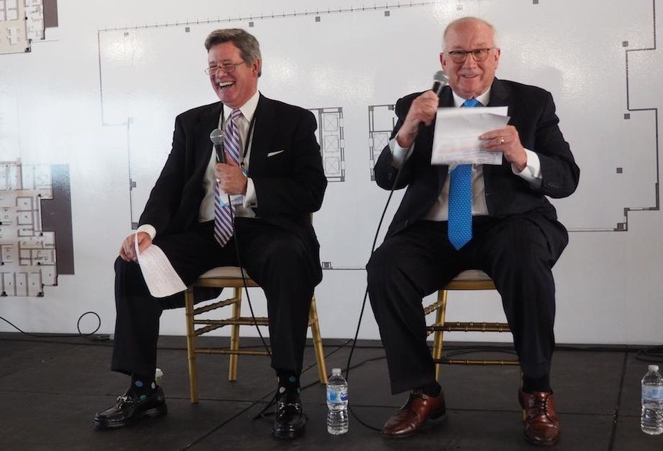 WashREIT CEO Paul McDermott and Boston Properties' Senior Executive Vice President Ray Ritchey