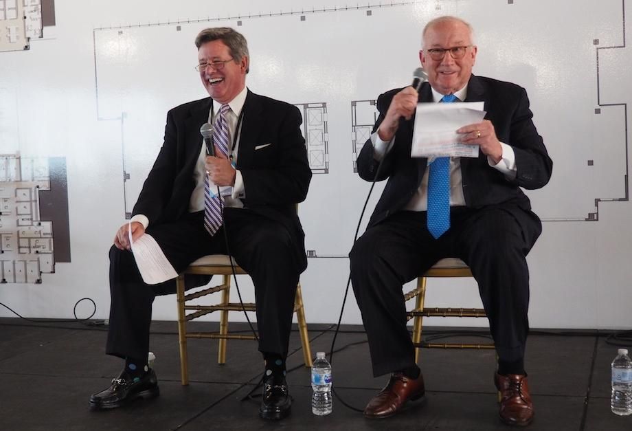 WashREIT CEO Paul McDermott and Boston Properties' Senior Executive Vice President Ray Ritchey