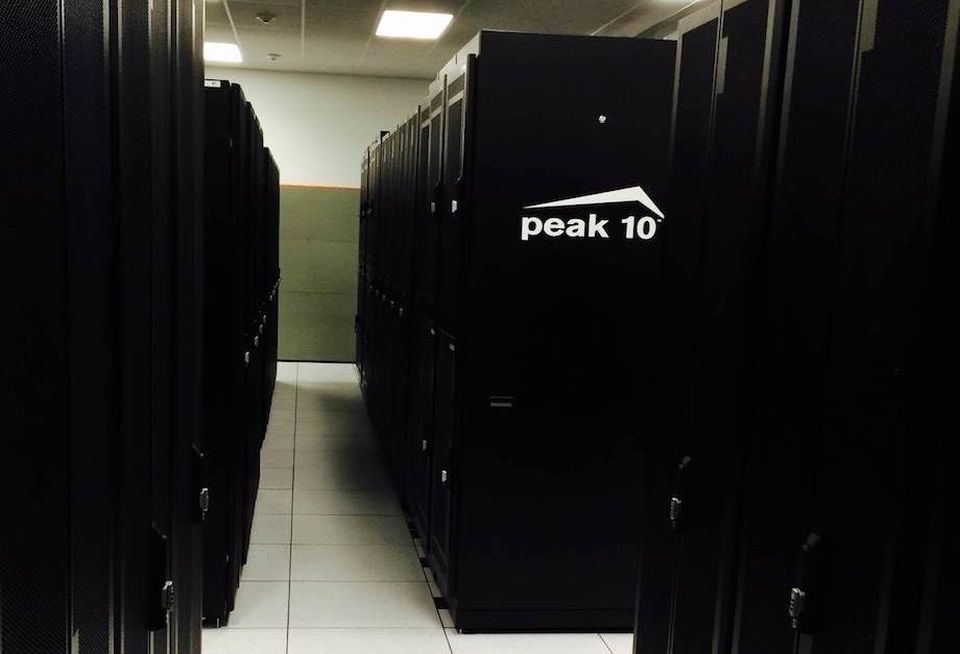 Peak 10 Data Center racks
