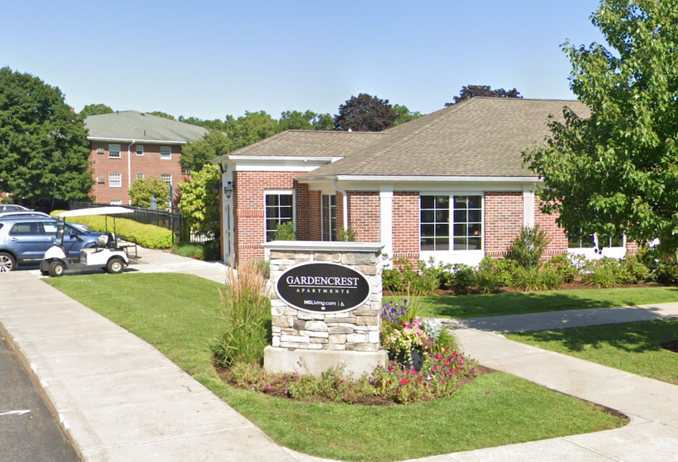 The 696-unit Gardencrest Apartments in Waltham sold for $221M.