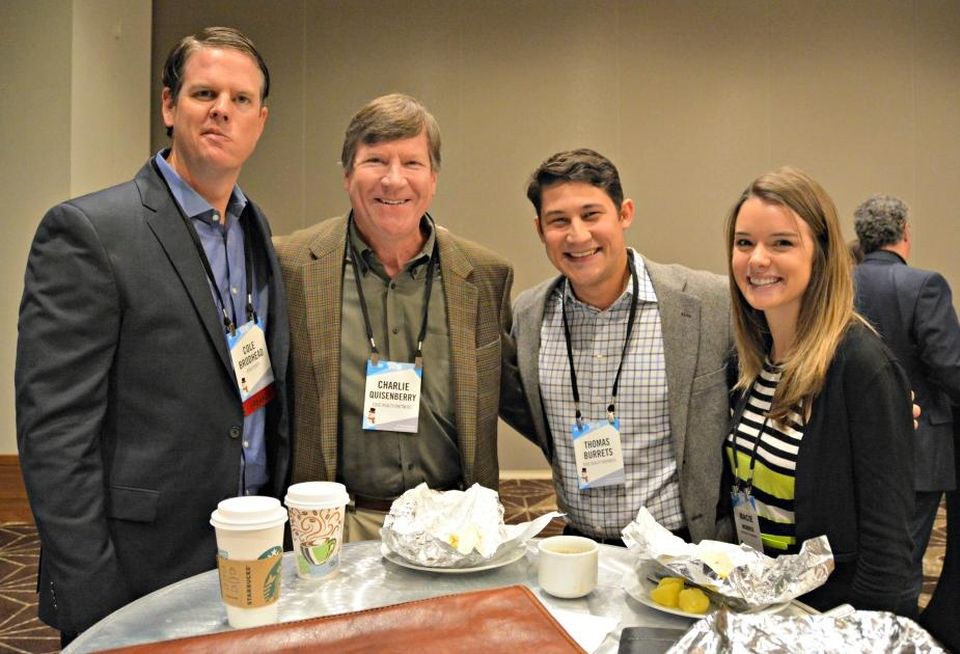 EDGE Realty colleagues: Cole Brodhead, Charlie Quisenberry, Thomas Burrets and Macie Morris