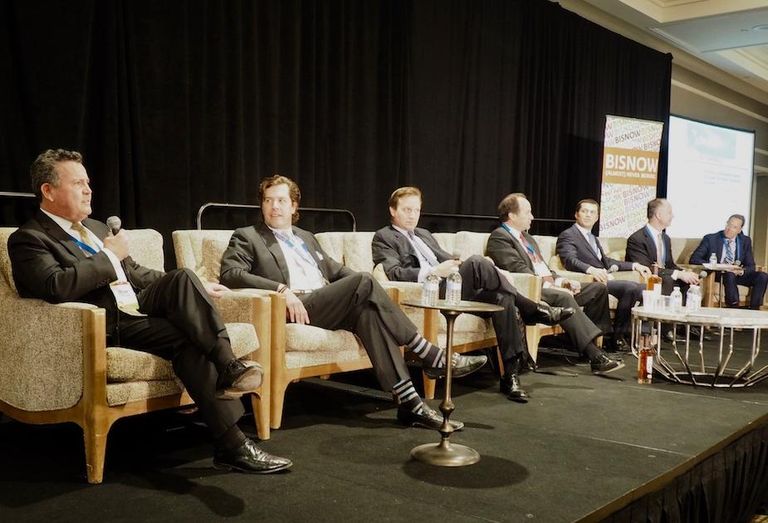 Hunt Mortgage Group's Bryan Cullen, ARA Newmark's Drew White, Continental Realty Corp.'s JM Schapiro, Pantzer Properties' Jason Pantzer, Morgan Properties' Jonathan Morgan, Duball's Marc Dubick and CohnReznick's David Kessler