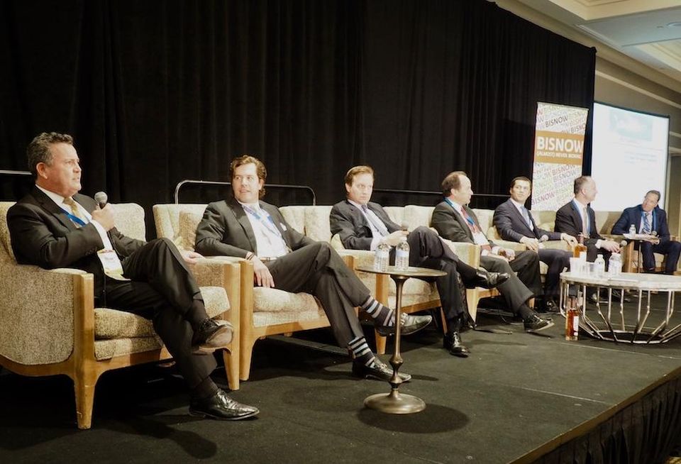 Hunt Mortgage Group's Bryan Cullen, ARA Newmark's Drew White, Continental Realty Corp.'s JM Schapiro, Pantzer Properties' Jason Pantzer, Morgan Properties' Jonathan Morgan, Duball's Marc Dubick and CohnReznick's David Kessler