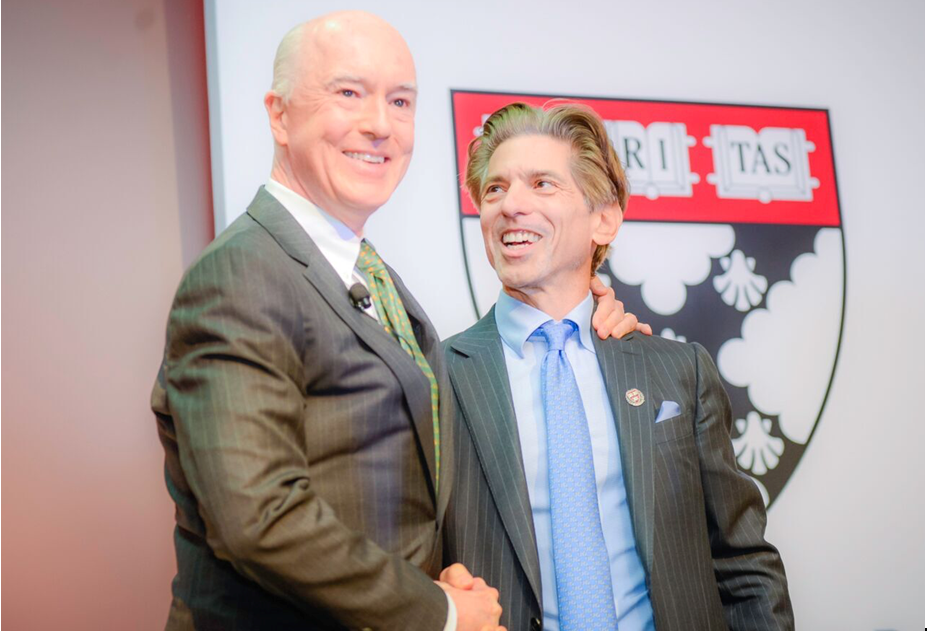 Atlantic Media CEO David Bradley and Bobby Haft