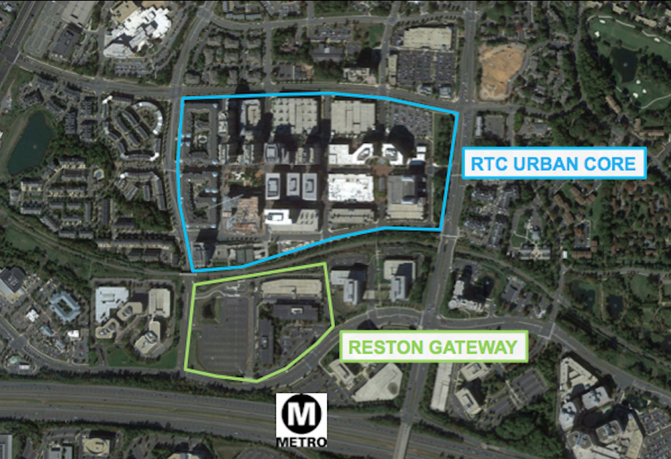 Reston Town Center Urban Core Gateway