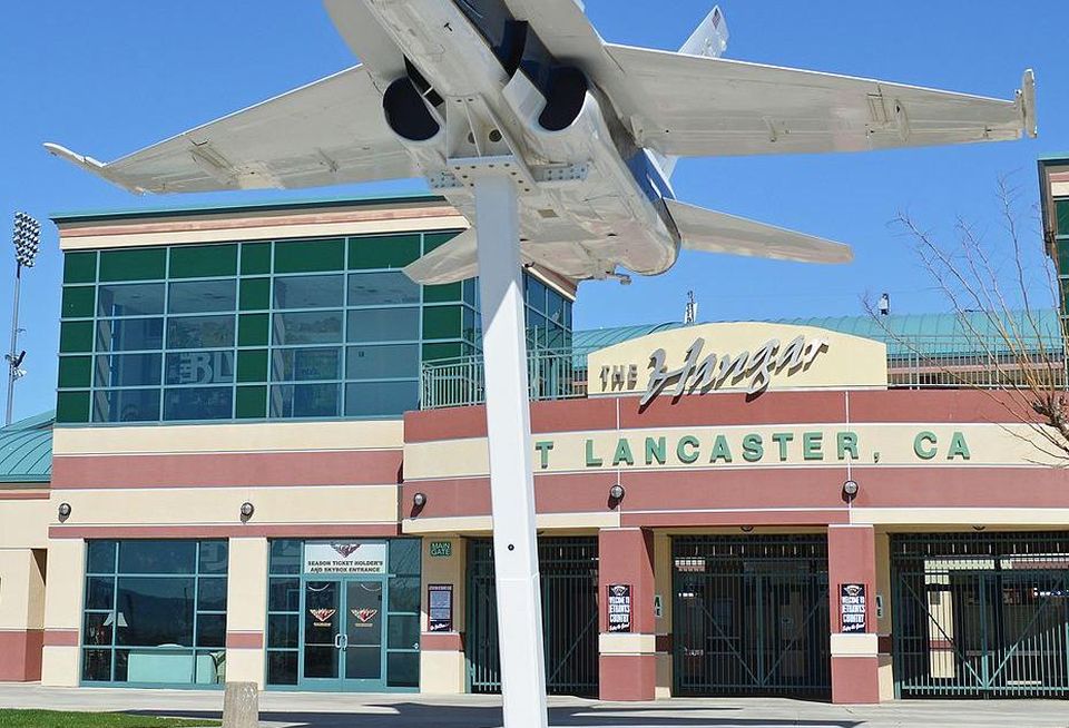 hangar lancaster california minor league baseball