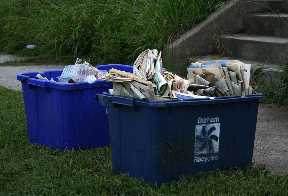 Recycling bins
