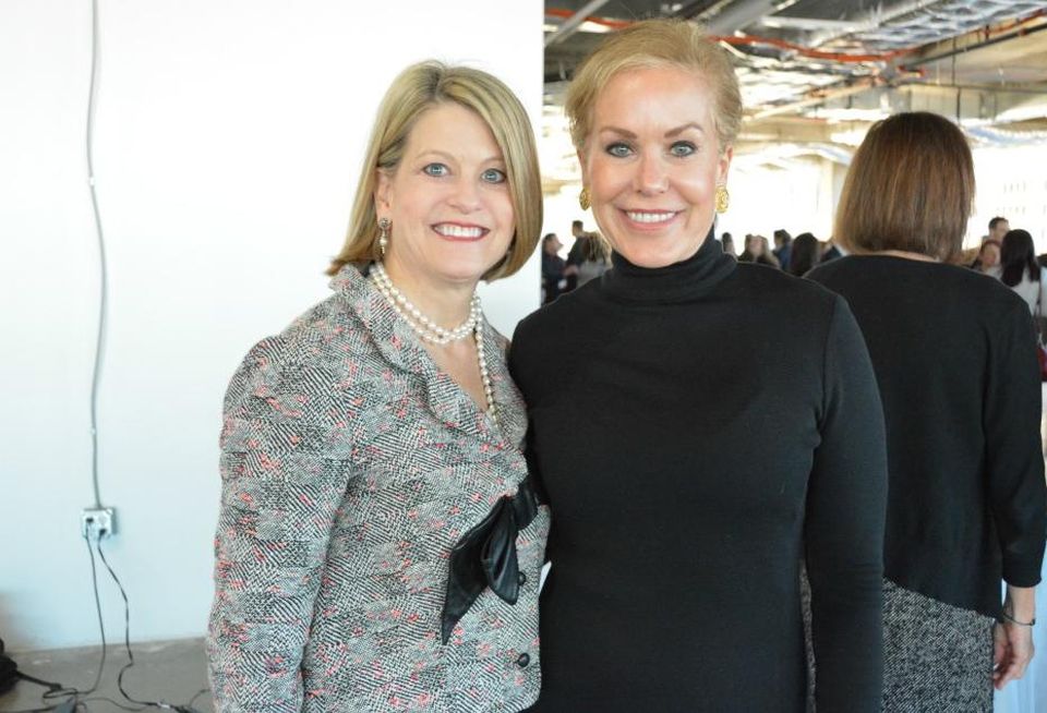 Hall Group's Kim Butler and Dowdle Real Estate's Lynn Dowdle