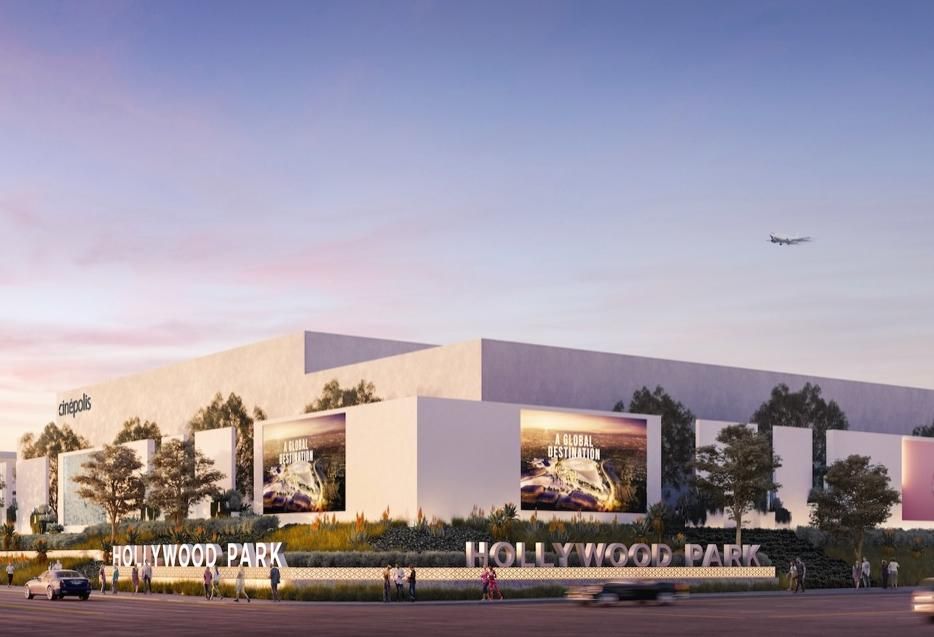 Hollywood Park in Inglewood 