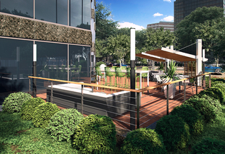 The former Oxy tower owned by Encore Enterprises and New York Life and leased by Stream is getting a face lift worth about $9M. Stream brought on Entos Design to execute the capital enhancements on the newly rebranded Pinnacle Tower which commenced this week. 