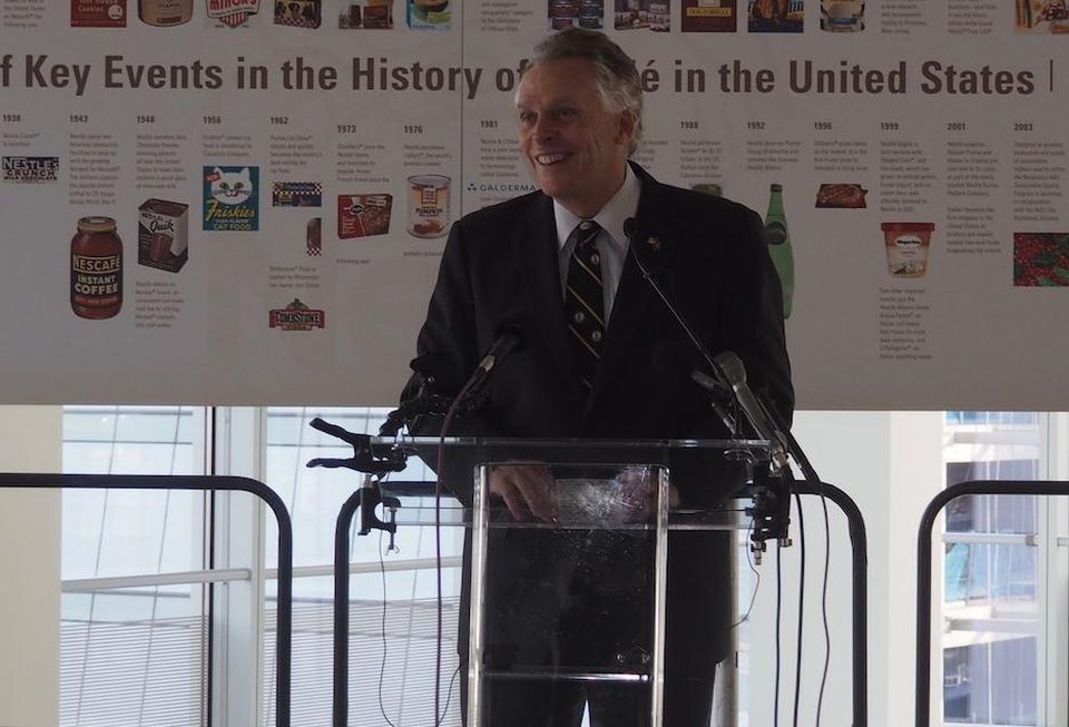 Gov. Terry McAuliffe Virginia