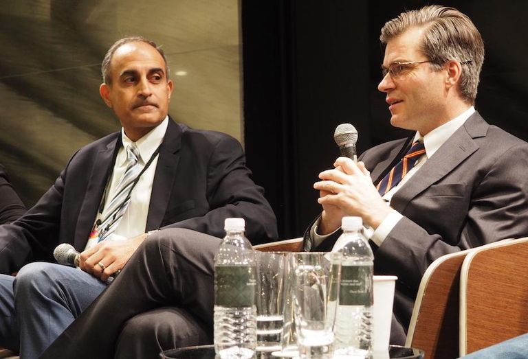 EJF's Asheel Shah and Redbrick's Tom Skinner