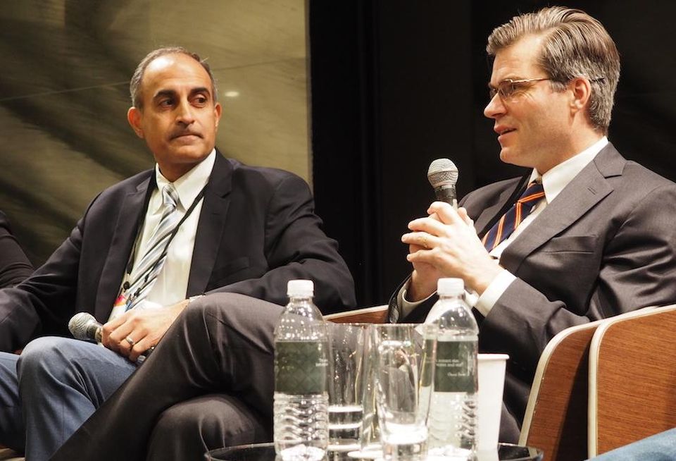 EJF's Asheel Shah and Redbrick's Tom Skinner
