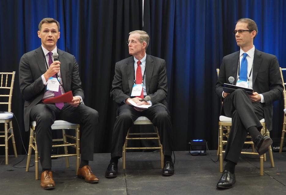 GSA PBS National Capital Region Commissioner Darren Blue, Holland & Knight's Bob Mackichan and GSA PBS Commissioner Dan Mathews