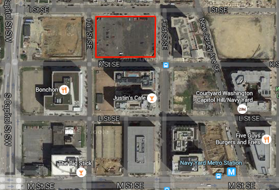 Capitol Riverfront Tishman Speyer Site half street first street k street i street